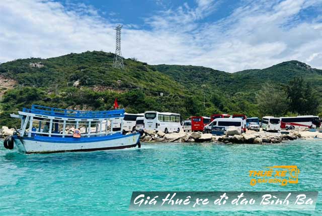 Giá cho thuê xe du lịch đi đảo Bình Ba