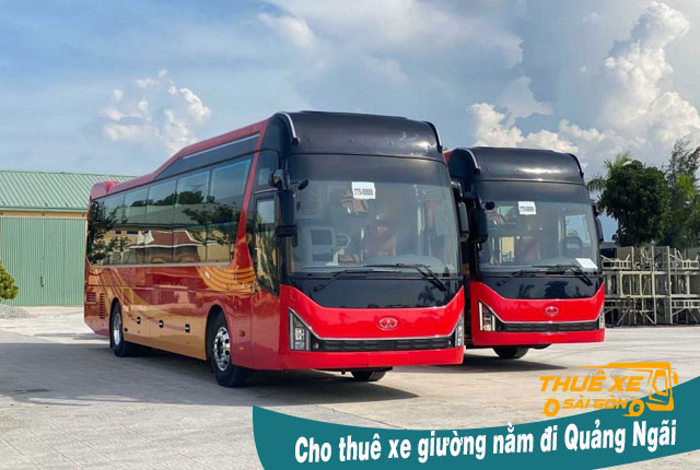 Thuê Xe Giường Nằm 37-40-44 Giường Đi Quảng Ngãi