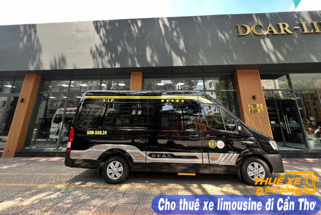 Giá cho thuê xe Limousine 9-16-19 chỗ đi Cần Thơ