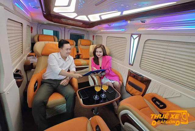 Giá thuê xe Limousine 9-16-19 chỗ đi Bến Tre 1 ngày