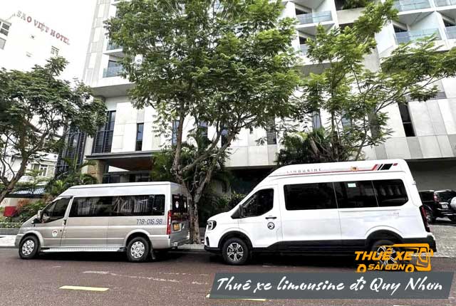 Cho thuê xe limousine 9 chỗ đi Bình Định