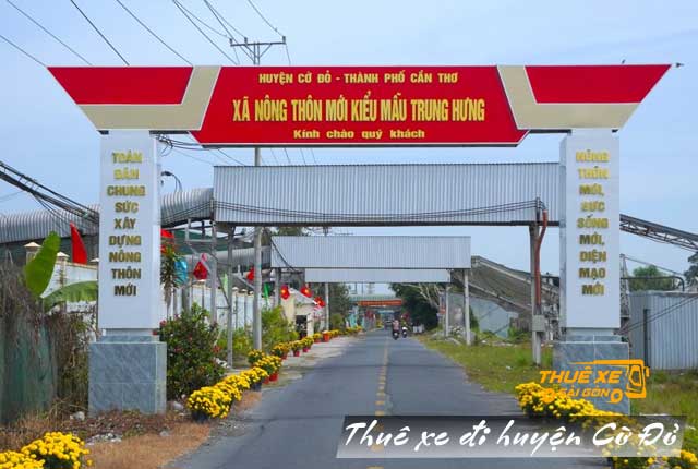 Giá thuê xe du lịch đi huyện Cờ Đỏ