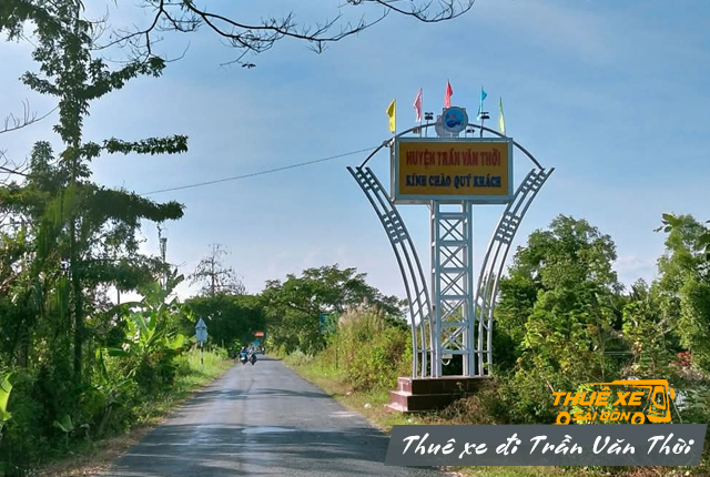 Giá thuê xe đi huyện Trần Văn Thời
