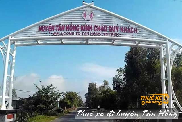 Thuê xe đi huyện Tân Hồng - Đồng Tháp