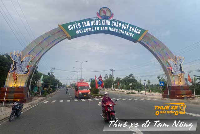 Giá thuê xe du lịch đi Tam Nông