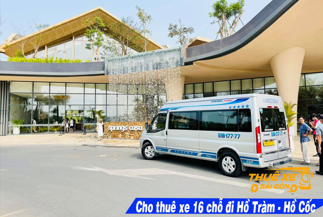 Giá thuê xe 16 -18 chỗ đi Hồ Tràm - Bình Châu - Hồ Cốc