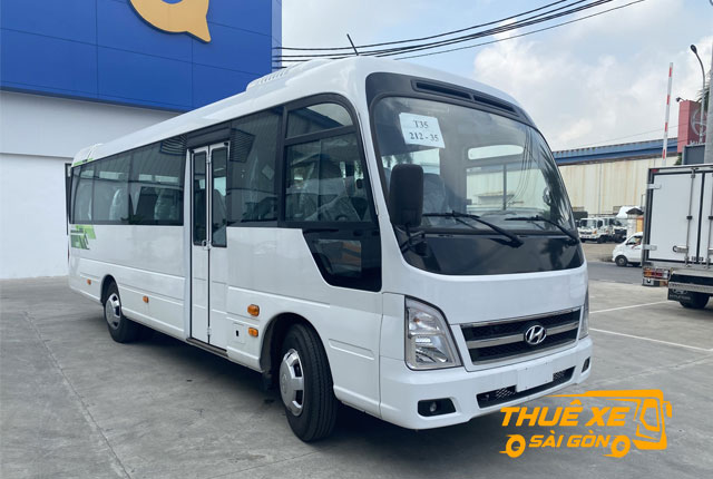 Hyundai County dòng xe 29 chỗ phân khúc siêu tiết kiệm