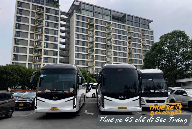 Cho thuê xe 45 chỗ đi Sóc Trăng từ Sài Gòn