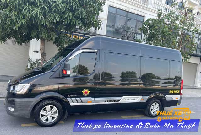 Giá cho thuê xe limousine 9-16-19 chỗ đi Buôn Ma Thuột