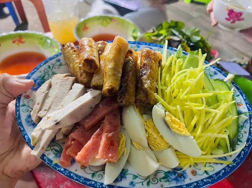 Chả cuốn cá trích Phan Thiết