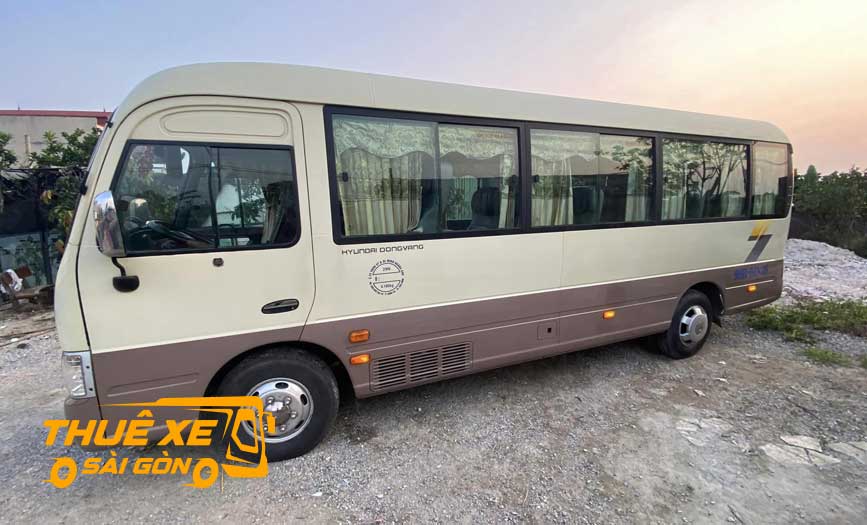 Thuê xe 29 chỗ Hyundai Couty