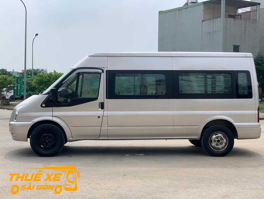 Cho thuê xe 16 chỗ Ford Transit đi Châu Đốc