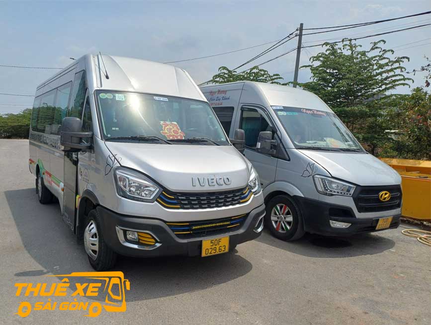 Thuê xe 16 chỗ Iveco đi Châu Đốc