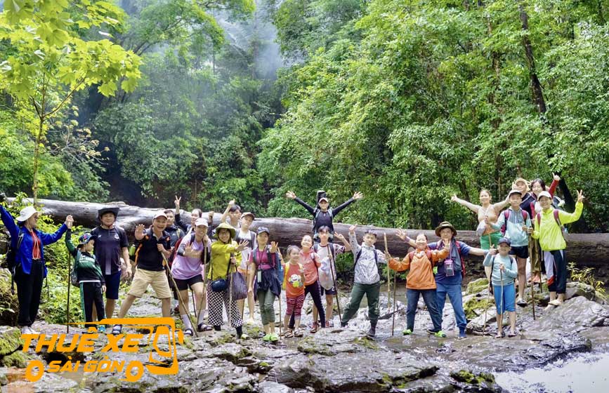 Đi Trekking băng rừng ở Bù Gia Mập