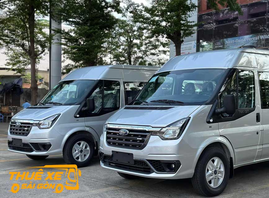 Xe 16 chỗ Ford Transit cho hành trình của bạn