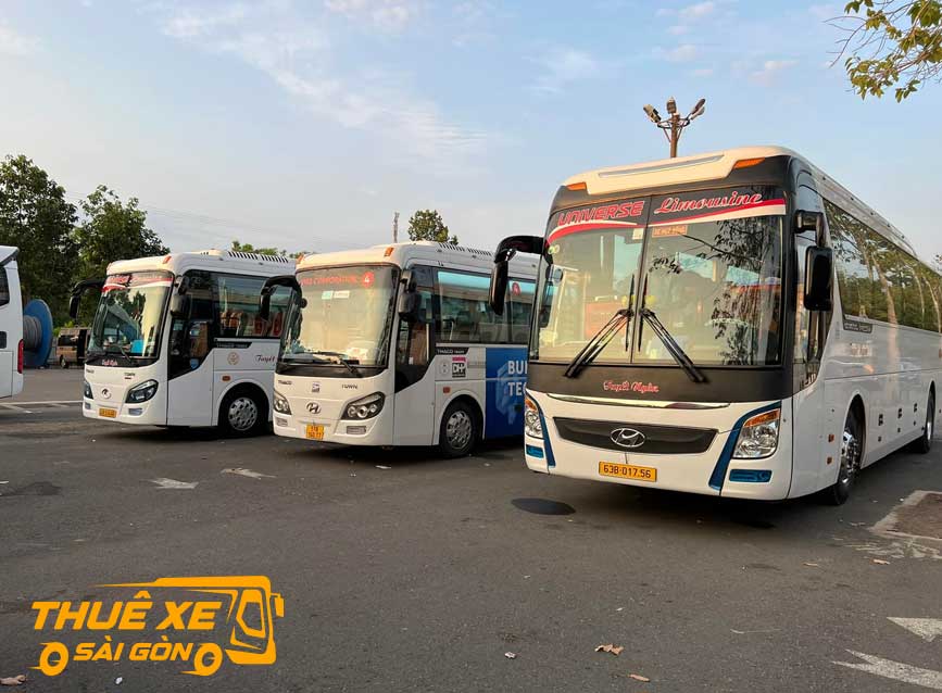 Lựa chọn xe 29 chỗ đi Đồng Tháp