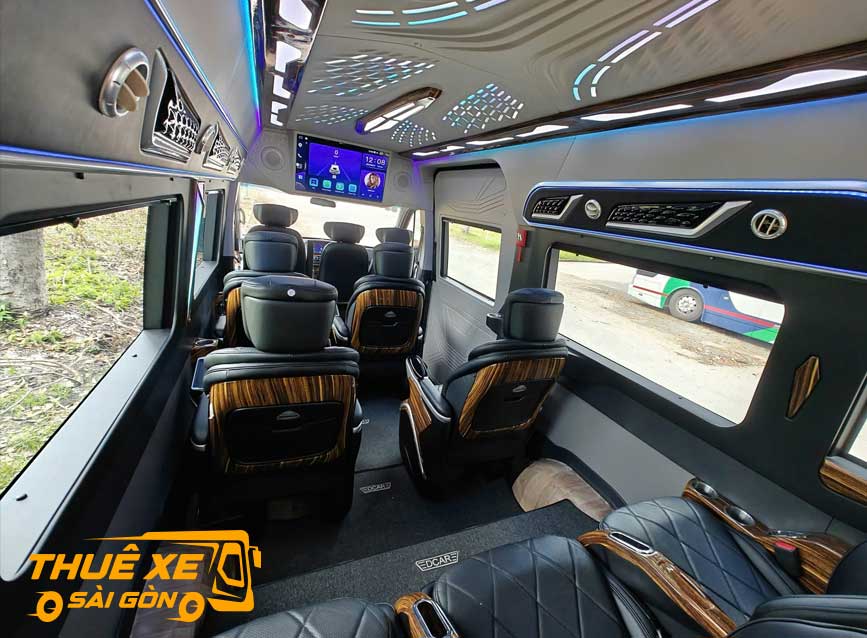 Cao cấp dòng xe limousine Dcar 9 chỗ