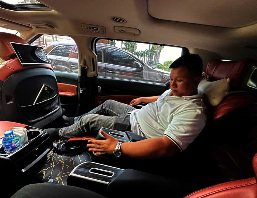 Tiên nghi với các dòng limousine hạng sang