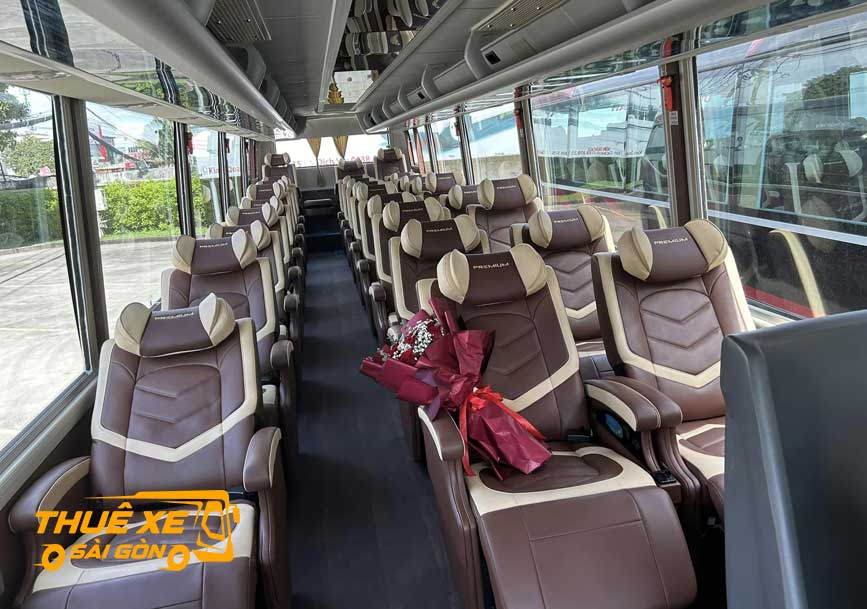 Nội thất limousine 28 ghế