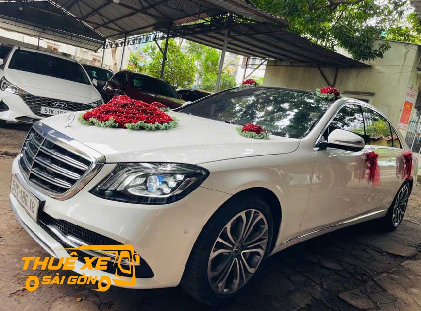 Xe cưới hiện đại Merc S-450 Luxury