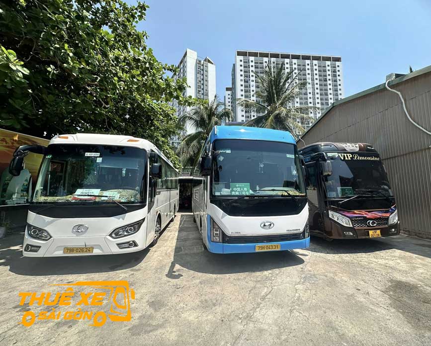 Đa dạng các dòng xe 29 chỗ