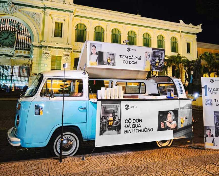 Tham gia sự kiện về cafe