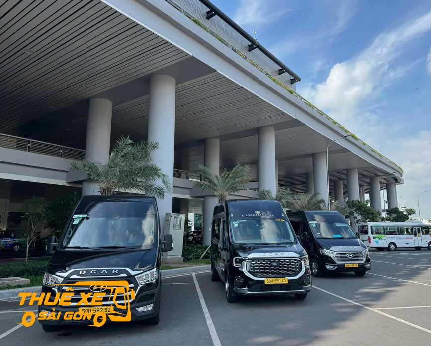 Xe limousine hiện đại phục vụ đi Đồng Tháp