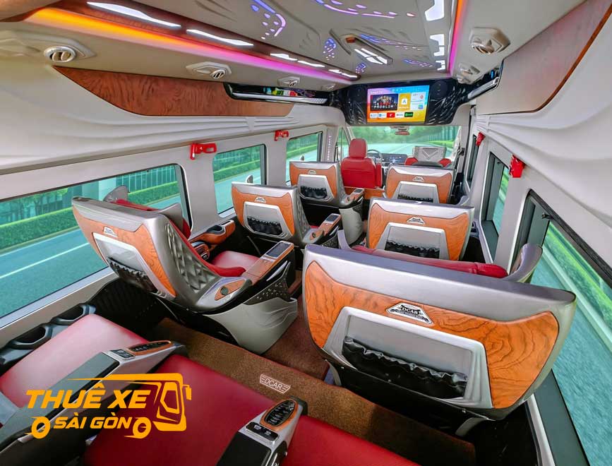 Xe limousine 9 chỗ đi Gò Dầu
