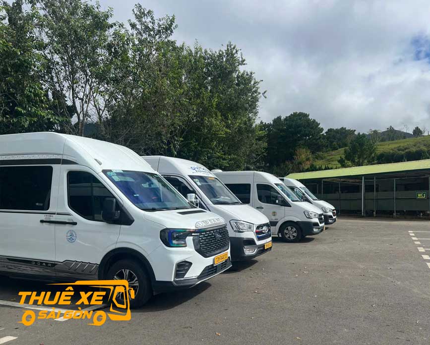 Giá thuê xe 16 chỗ đi Lộc Ninh