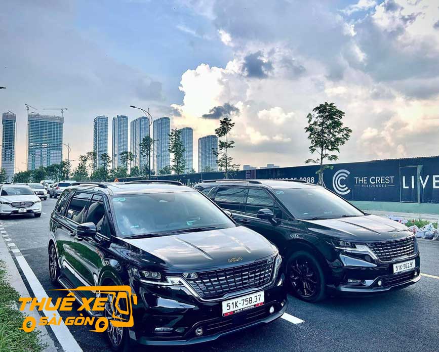 Dòng xe 7 chỗ Carnival đi Lộc Ninh