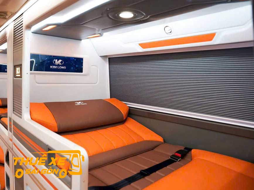 Nội thất dòng xe 24 giường Kim Long