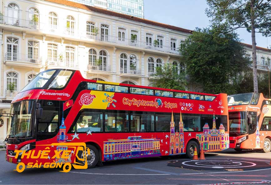 Dòng xe buýt 2 tầng tại TPHCM