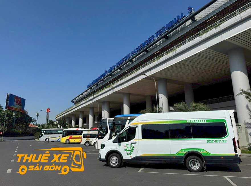 Thuê xe 29 chỗ đi sân bay