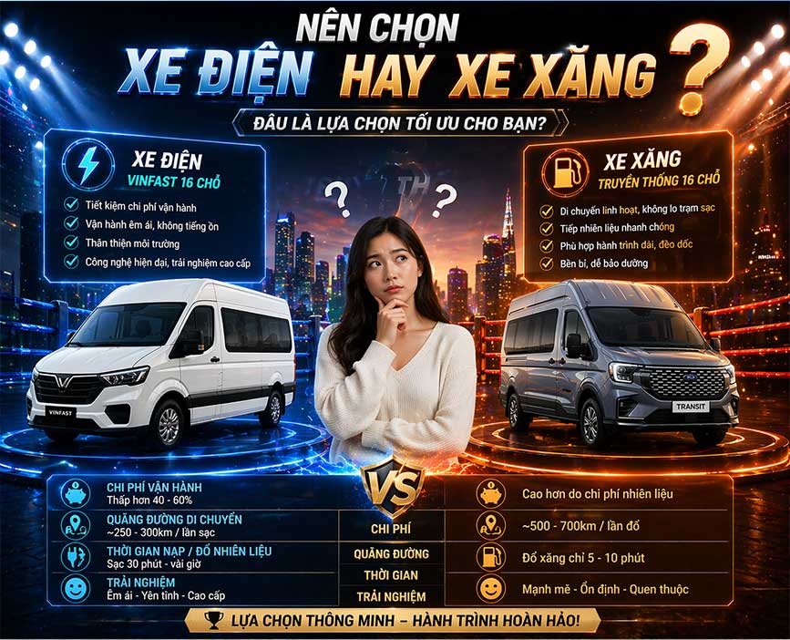 Nên chọn xe điện hay xe xăng