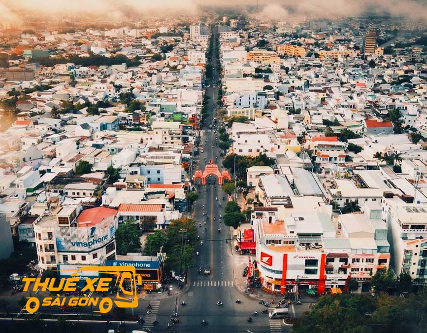 Cảnh đẹp Thành Phố Rạch Giá từ trên cao