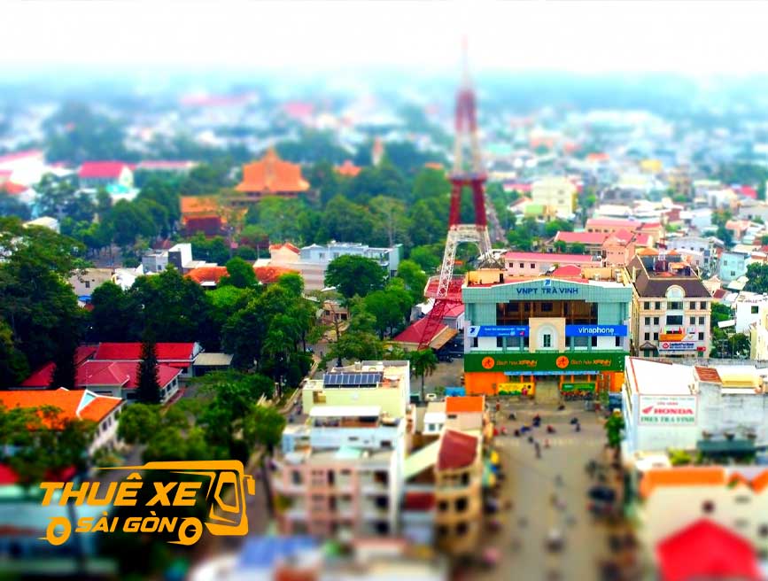 Một góc nhỏ của thành phố Trà Vinh