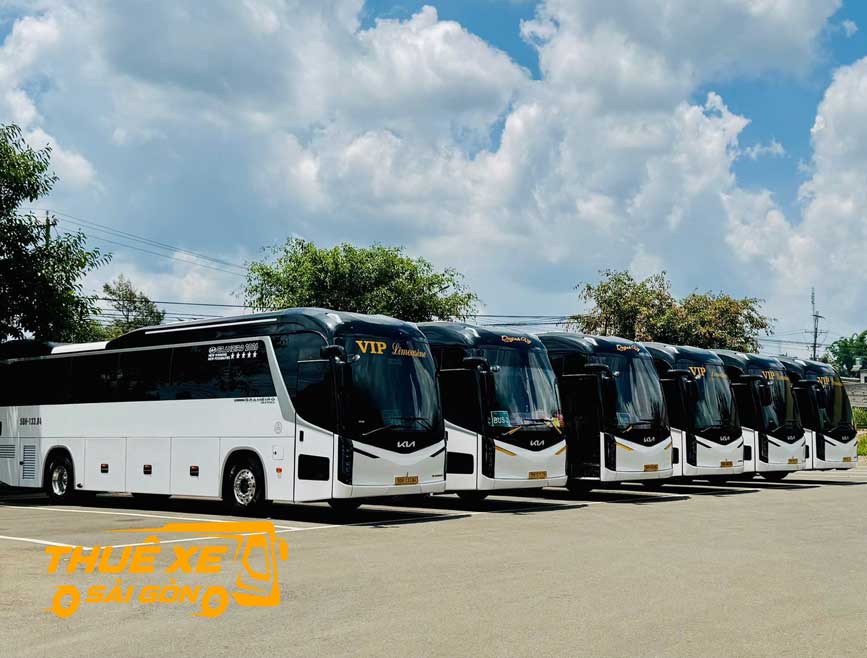 Tham khảo giá thuê xe 45 chỗ đi Mỹ Tho