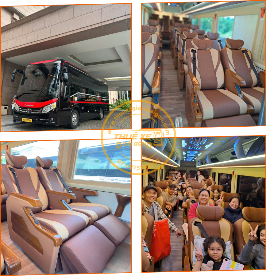 Thuê xe Limousine 16 chỗ tại TPHCM
