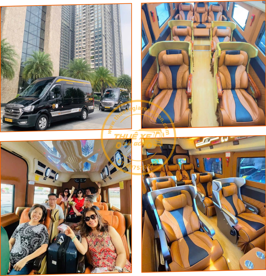 Thuê xe limousine 11 chỗ đi Mũi né