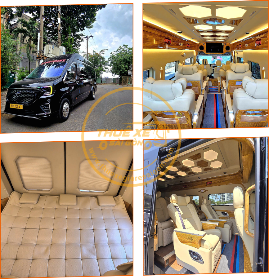 Thuê xe limousine 11 chỗ đi Mũi Né